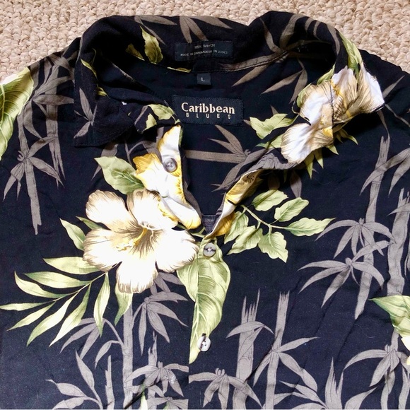 Caribbean Blues Hawaiian Shirt - Picture 3 of 3